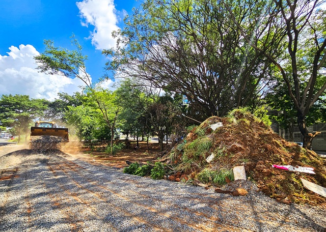Área no São Fernando recebe limpeza e será revitalizada 1 Limpeza Área São Fernando 01 - imprensa