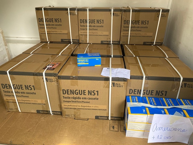 Americana recebe 12,3 mil testes rápidos de dengue 1 testes dengue (2)