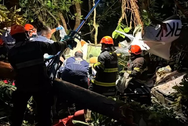 Aeronave cai em aldeia indígena de SP e deixa uma vítima fatal 1 Aeronave cai em aldeia indígena de SP e deixa uma vítima fatal