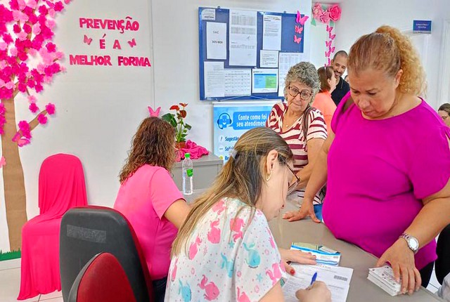 Americana realiza 64 exames preventivos durante mutirão de saúde da mulher 1 Americana realiza 64 exames preventivos durante mutirão de saúde da mulher