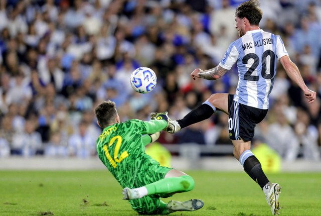 Argentina goleia Brasil com direito a 'olé' 1 Argentina goleia Brasil com direito a olé