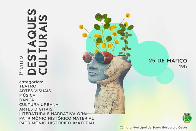 Câmara Municipal entrega Prêmio “Destaques Culturais do Ano” nesta terça-feira 1 Câmara Municipal entrega Prêmio Destaques Culturais do Ano nesta terça-feira