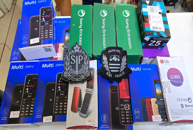 Operação Big Mobile apreende celulares furtados e prende três na região de Campinas