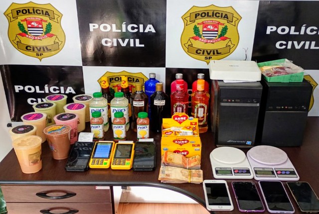 Polícia Civil prende traficantes em adega de Santa Bárbara