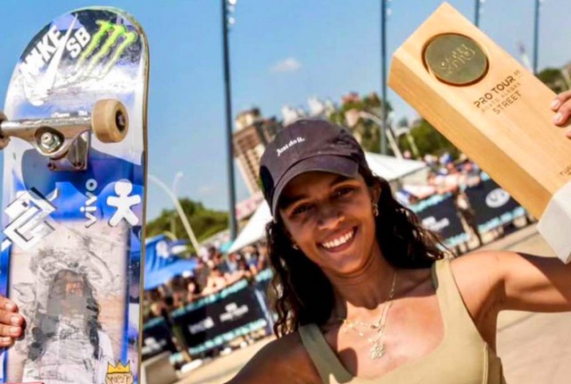 Rayssa Leal é campeã no STU Porto Alegre