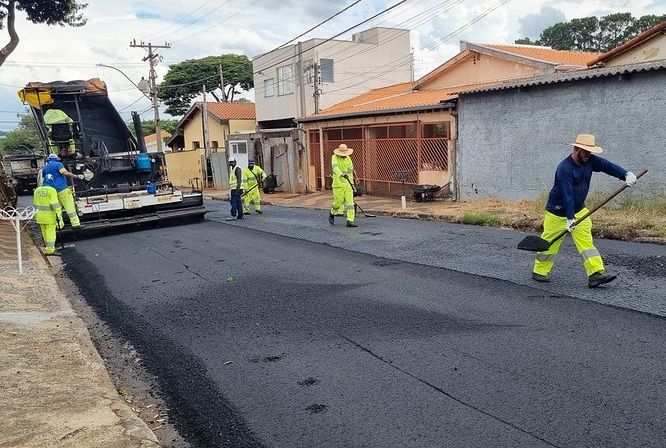 Prefeitura inicia recape em 10 ruas do Frezzarin após concluir melhorias no Jardim Boer 1 prefeitura-recape