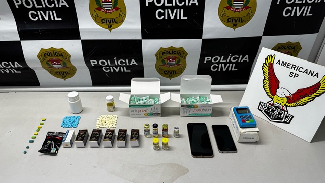 Homem é preso em operação contra venda ilícita de anabolizantes em Americana 1 preso-anabolizantes-americana