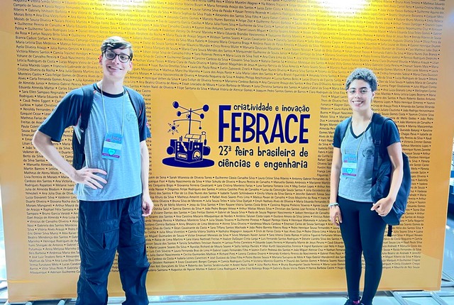 Alunos da ETEC de Nova Odessa ficam em 4º lugar na 23ª Febrace 1 Alunos da ETEC de Nova Odessa ficam em 4º lugar na 23ª Febrace