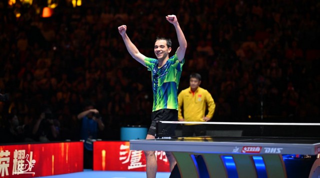 Hugo Calderano faz história e vence Copa do Mundo de tênis de mesa 1 Brasileiro Hugo Calderano faz história é campeão da Copa do Mundo de tênis de mesa