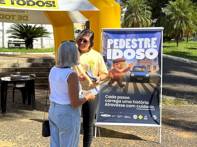 Campanha “Pedestre Idoso” realiza exames e promove conscientização em Americana 1 Campanha “Pedestre Idoso” realiza exames e promove conscientização em Americana