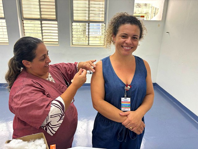 HM de Americana imuniza profissionais de saúde com a vacina da gripe 1 HM de Americana imuniza profissionais de saúde com a vacina da gripe