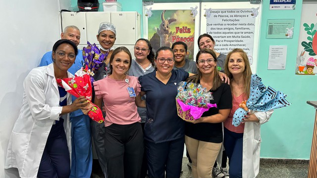 HM de Americana realiza ação de Páscoa entre pacientes da hemodiálise 1 HM de Americana realiza ação de Páscoa entre pacientes da hemodiálise