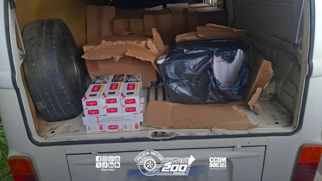 Polícia Rodoviária apreende 27 mil cigarros contrabandeados em Hortolândia 1 Polícia Rodoviária apreende 27 mil maços de cigarros contrabandeados em Hortolândia