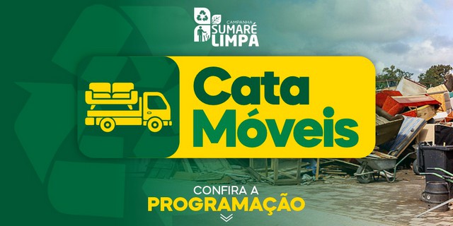 Prefeitura de Sumaré divulga cronograma do Cata-Móveis 2 Prefeitura de Sumaré divulga cronograma do Cata-Móveis