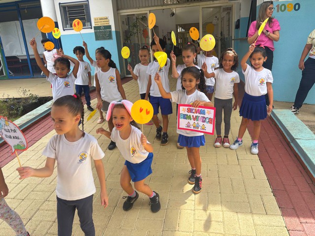 Projeto pedagógico em Americana promove integração entre escolas 1 Projeto pedagógico em Americana promove integração entre escolas