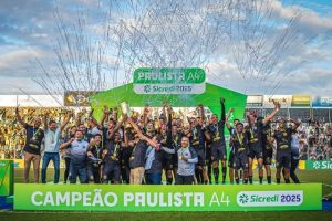 União Barbarense vence Paulista e é campeão da Série A4 do Paulistão 1