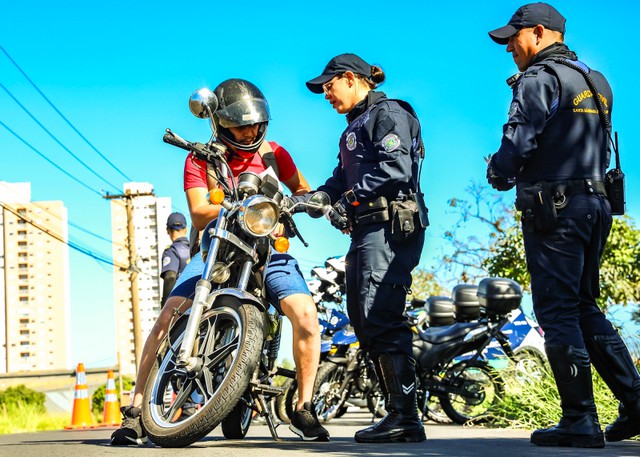 Ação do Maio Amarelo acontece na Avenida Monte Castelo nesta quarta-feira (28)
