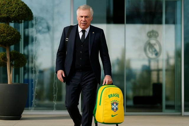 CBF anuncia Carlo Ancelotti como novo treinador da seleção 1 CBF anuncia Carlo Ancelotti como novo treinador da seleção
