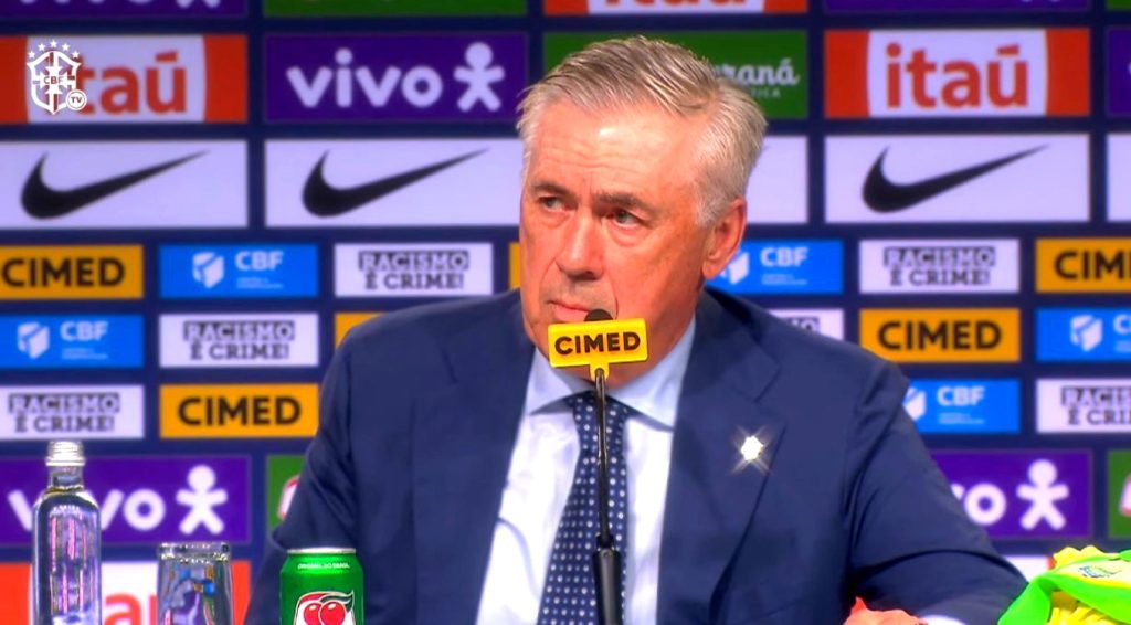 Carlo Ancelotti faz a primeira convocação da seleção brasileira 2 Carlo Ancelotti faz a primeira convocação da seleção brasileira
