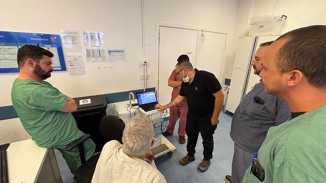 Hospital de Americana recebe novo aparelho de eletrocardiograma