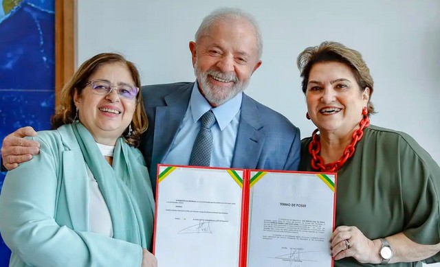 Lula empossa Márcia Lopes no Ministério das Mulheres 1 Lula empossa Márcia Lopes no Ministério das Mulheres