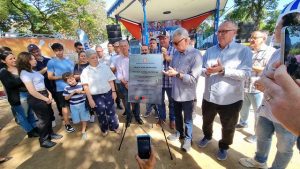 Prefeito Chico entrega revitalização da Praça José Rampazzo