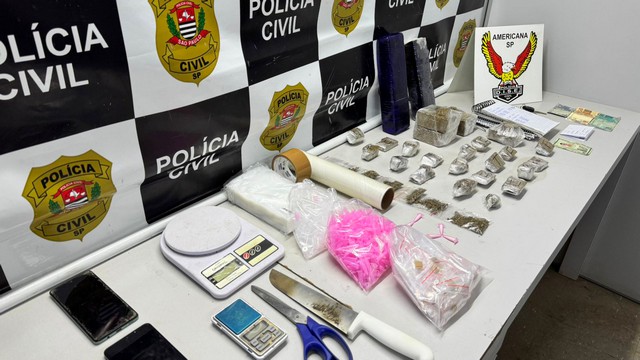 Procurado é detido com mais de 3kg de drogas em apartamento de Americana 1 Procurado é detido com mais de 3kg de drogas em apartamento de Americana
