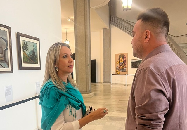 Talitha De Nadai vai ao Palácio dos Bandeirantes em busca de recursos para Americana 1 talitha-palacio