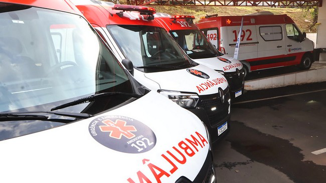 Americana renova frota do 192 com quatro novas ambulâncias 1 Americana renova frota do 192 com quatro novas ambulâncias