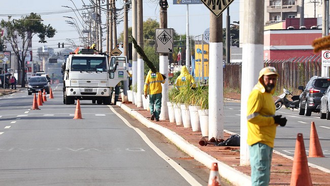 Avenida Nossa Senhora de Fátima recebe novo paisagismo em Americana 1 Avenida Nossa Senhora de Fátima recebe novo paisagismo em Americana