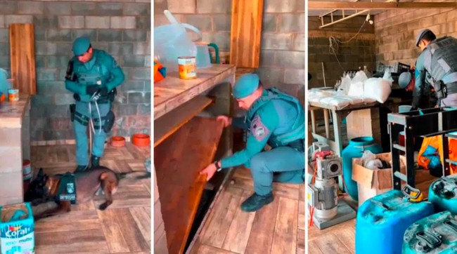 Baep encontra bunker de drogas com 80 kg de cocaína em Limeira 2 Baep encontra bunker de drogas com 80 kg de cocaína em Limeira