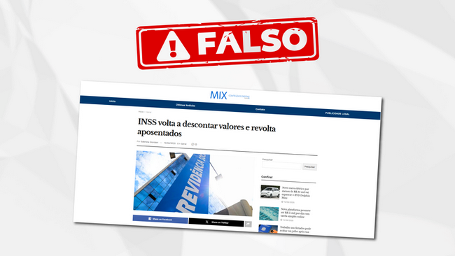 INSS desmente volta de descontos em aposentadorias 1 INSS desmente volta de descontos em aposentadorias