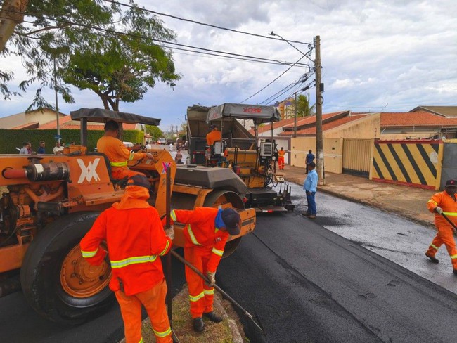 Sumaré inicia Programa Asfalto Novo pelo Parque Casarão 1 Sumaré inicia Programa Asfalto Novo