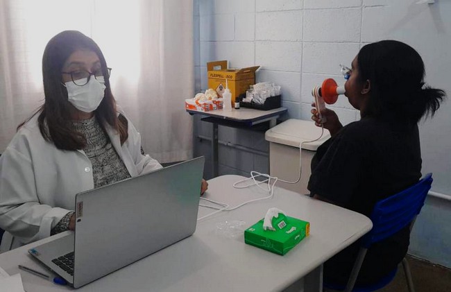 Sumaré realiza mutirão de espirometria para jovens e crianças 1 Sumaré realiza mutirão de espirometria para jovens e crianças