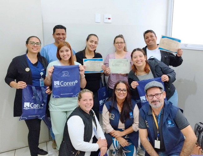 UPA São José empossa Comissão de Ética com apoio do Coren 1 UPA São José empossa Comissão de Ética com apoio do Coren