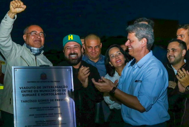 Viaduto entre Sumaré e Hortolândia é inaugurado com presença de Tarcísio 1 Viaduto entre Sumaré e Hortolândia é inaugurado com presença de Tarcísio