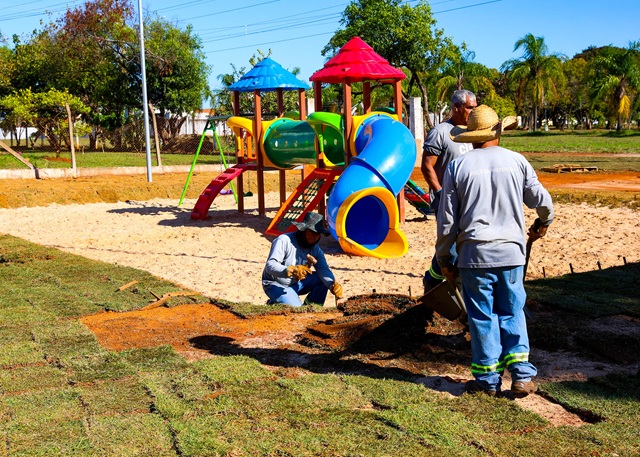 Vila Brasil, São Fernando e Jardim das Orquídeas com espaços de bem-estar e lazer quase prontos 3 obra parque vila brasil 01