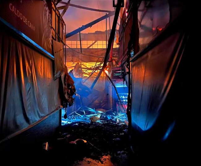 Incêndio atinge Mercadão de Piracicaba e destrói ao menos 20 boxes 3 Incêndio atinge Mercadão de Piracicaba e destrói ao menos 20 boxes