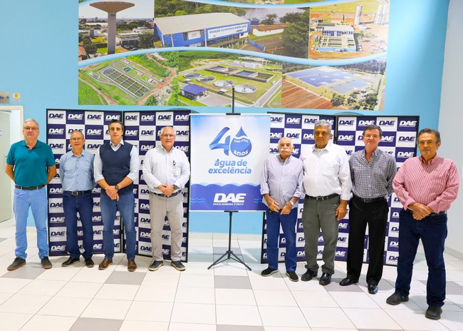 DAE celebra 40 anos com selo que destaca excelência da água 3 DAE celebra 40 anos com selo que destaca excelência da água
