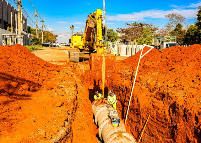 Pavimentação no Distrito Industrial de Cillo avança com obras de drenagem 1 Drenagem e Pavimentação Industrial de Cillo 06