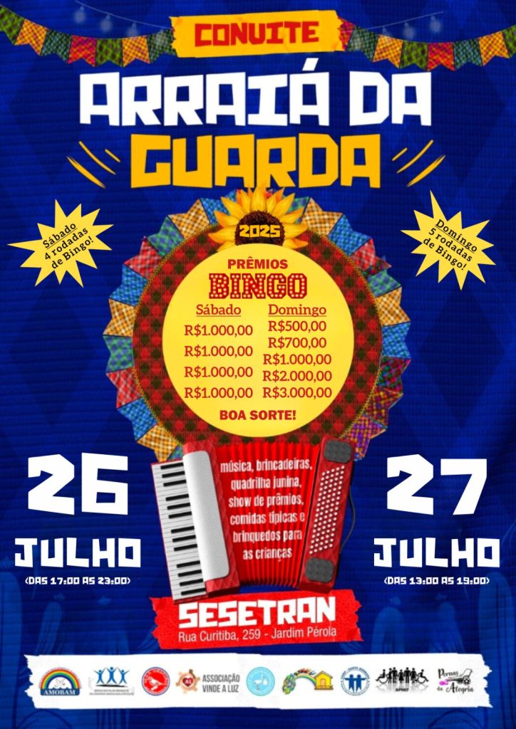 GCM de SBO promove 3º Arraiá da Guarda com entrada gratuita