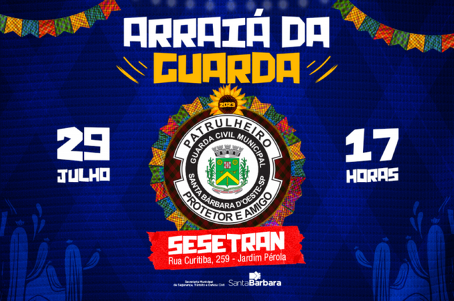 GCM de SBO promove 3º Arraiá da Guarda com entrada gratuita 2 GCM de SBO promove 3º Arraiá da Guarda com entrada gratuita