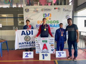 NATAÇÃO OURO MASCULNO - JOGOS REGIONAIS