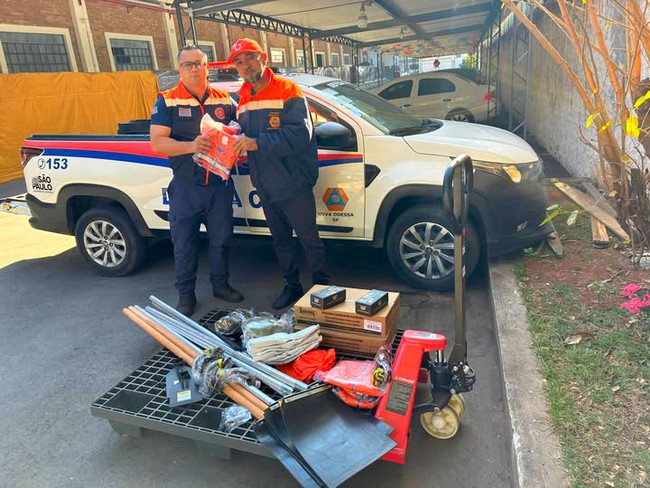 Nova Odessa amplia Operação Estiagem com chegada de equipamentos 1 Nova Odessa amplia Operação Estiagem com chegada de equipamentos