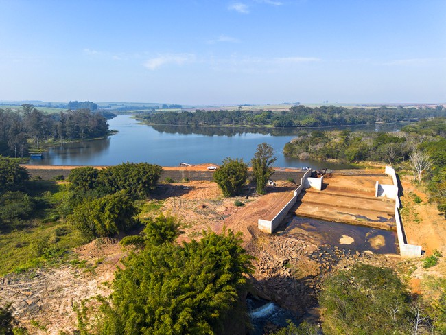Nova represa em Santa Bárbara d’Oeste atinge 97% de conclusão