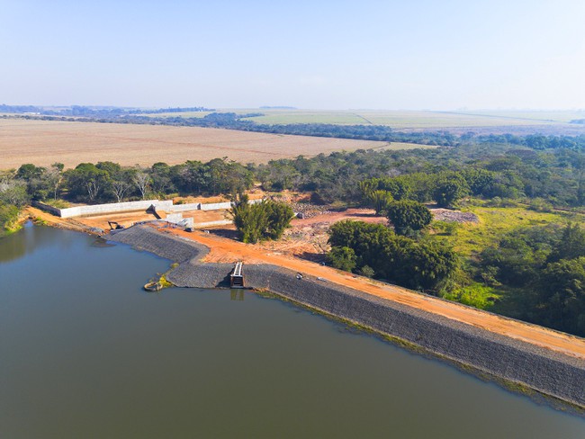 Nova represa em Santa Bárbara d’Oeste atinge 97% de conclusão