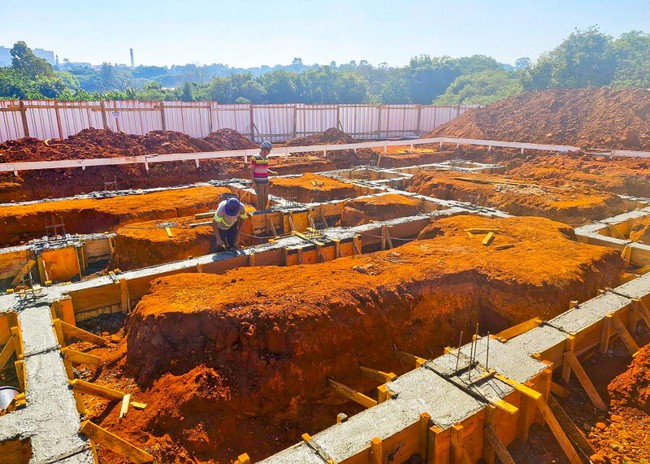 Obra da nova UBS no Jardim Aranha Oliveira avança em Santa Bárbara 3
