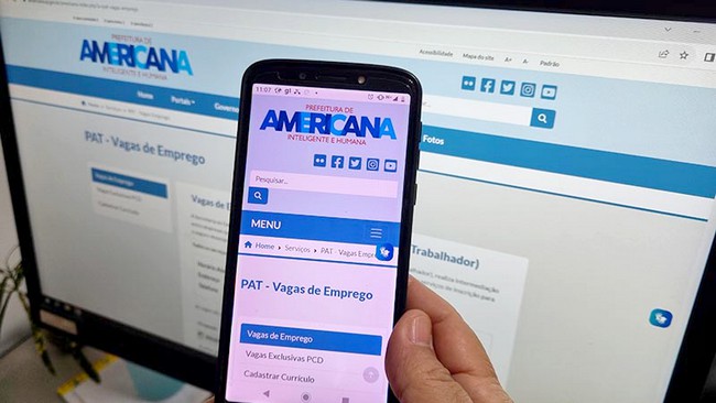 PAT de Americana oferece 202 vagas de emprego e estágio 1 PAT de Americana oferece 202 vagas de emprego e estágio