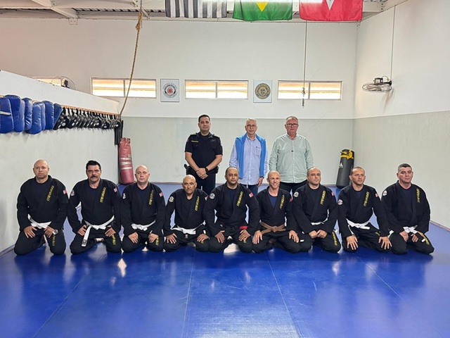 Guarda Municipal de Americana inclui jiu-jitsu na formação dos patrulheiros 1 guarda-jiu-americana