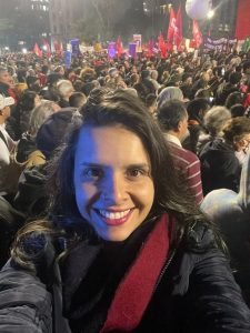 vereadora juliana manifestacao